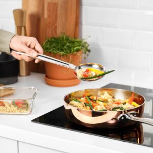 FINMAT Spoon, stainless steel, 33 cm