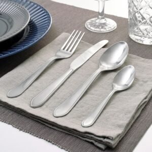 IDENTITET 16-piece cutlery set, stainless steel