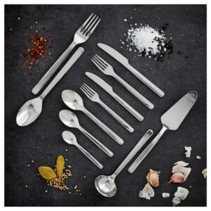 IKEA 365+ 4-piece serving set, stainless steel