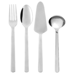 IKEA 365+ 4-piece serving set, stainless steel