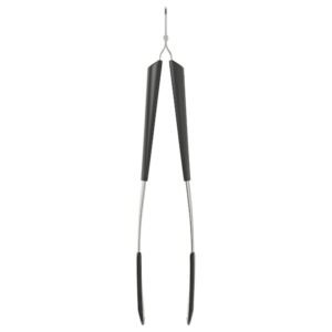 IKEA 365+ HJÄLTE Cooking tweezers, stainless steel/black