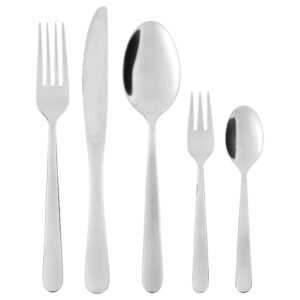 MARTORP 30-piece cutlery set, stainless steel