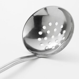 VARDAGEN Skimmer, stainless steel/beech, 32 cm